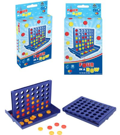 Match 4 In A Row Travel Game