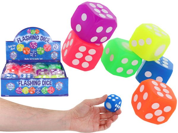 Wholesale Pocket Money Toys | Flashing Dice