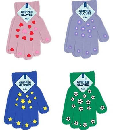 Farley Mill Kids Gripper Gloves, Assorted Picked At Random | TEX1641