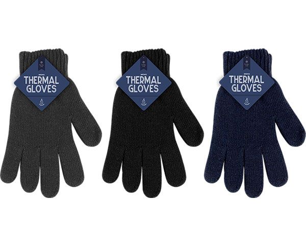 Farley Mill Mens Thermal Gloves, Assorted Picked At Random | TEX1652