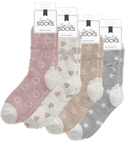Farley Mill Super Cosy Socks, Assorted Picked At Random | TEX2457
