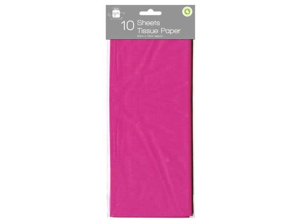 Giftmaker Collection 10pk Dark Pink Tissue Paper