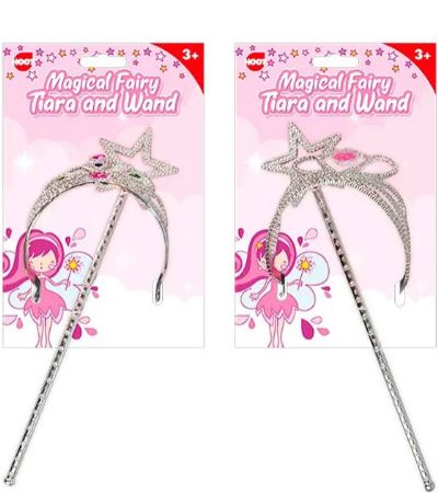 Magical Fairy Tiara And Wand Set