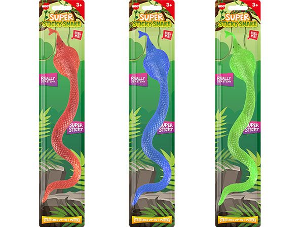 Wholesale Stretchy Sticky Snake Pocket Money Toy