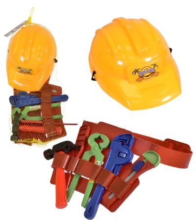 Kids Play Construction Helmet With Tools | Wholesale
