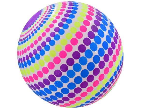 M.Y 9'' 80g Hot Colour Dot Football | TY0290