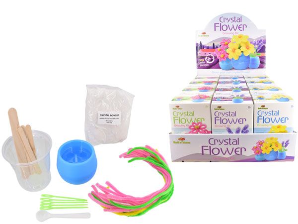 World Of Science Crystal Flower Growing Kit...Assorted Designs