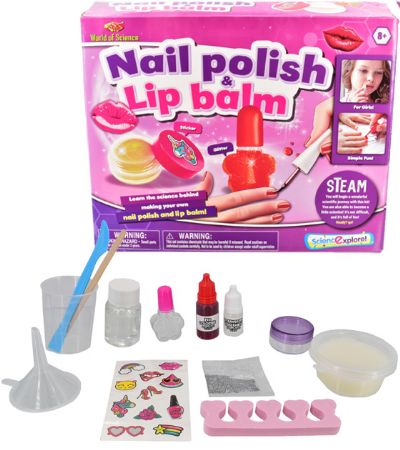 World Of Science Nail Polish & Lip Balm Set | TY1072