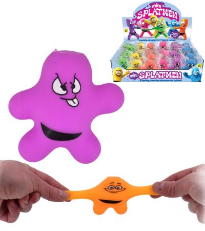 24x Mini Squishy Stretchy Splat Men | TY1234