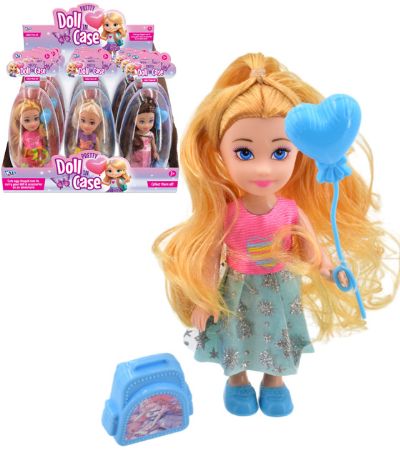 Display Of 9x Pretty Doll & Accessories In Egg Case