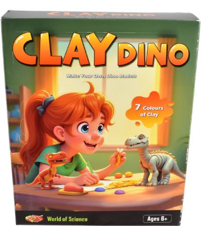 World Of Science Clay Dino Kit | TY3011