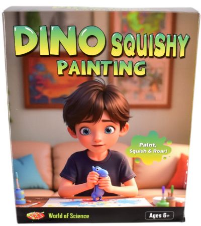 World Of Science Squishy Dino Painting Kit | TY3012