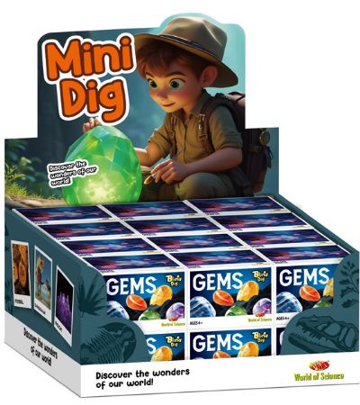 Display Of 24x Mini Dig Kits In Assorted Designs | TY3782