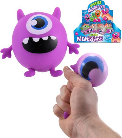 12x Squeezy Stress Monsters | TY3960