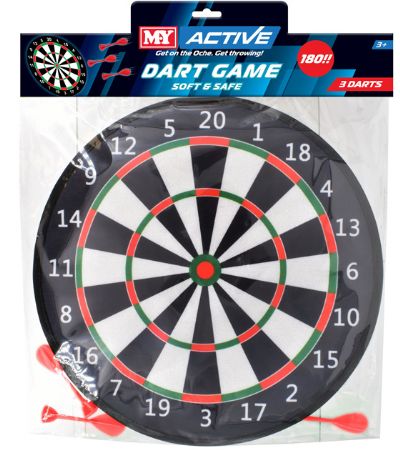 MY Games - Dart Game, Hook & Loop Soft and Safe