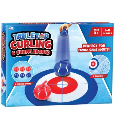 Tabletop & Curling Shuffleboard Game