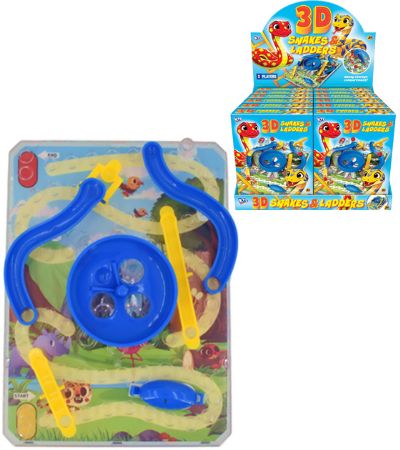 3D Snakes & Ladders Game