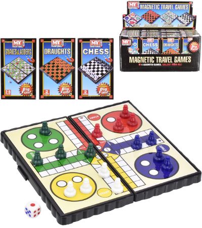24x M.Y Assorted Magnetic Travel Games In Display Unit | TY5220