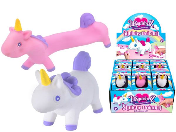 12x Lil Squisherz Squishy Unicorn In Counter Display | TY6271