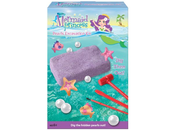 Mermaid Princess Pearl Excavation Kit | TY6387