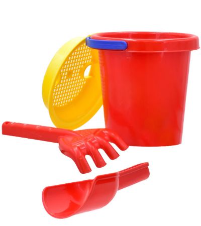 6'' Mid Size Sand Bucket Play Set