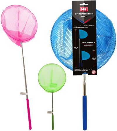 Kids Extending Telescopic Crab/Fishing Net...Assorted Picked At Random