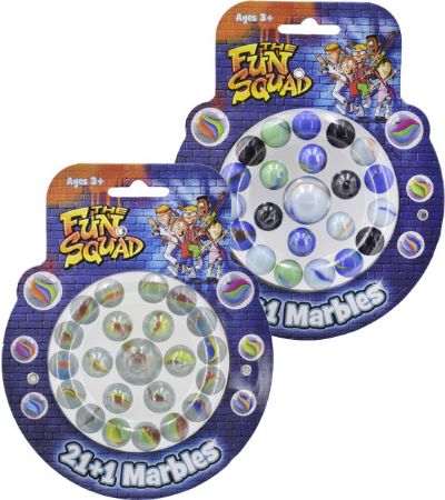 Schools Out- 21+1 Marbles - Assorted Picked At Random | TY8835