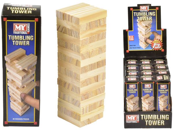 Wholesale Mini Tumbling Tower Game | Bulk Buy