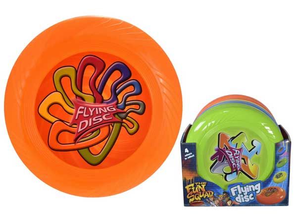 24x Fun Squad Flying Air Discs In Counter Display Unit