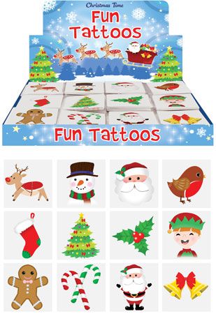 Wholesale Kids Christmas Tattoo | Bulk Buy