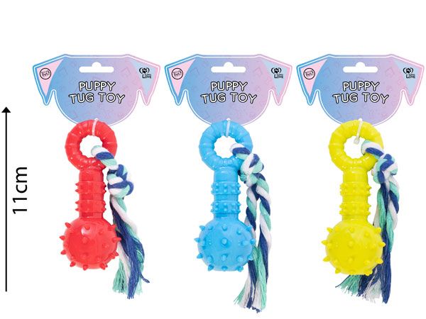 World Of Pets - Small Dog And Puppy Tug Toy, Assorted Picked At Random