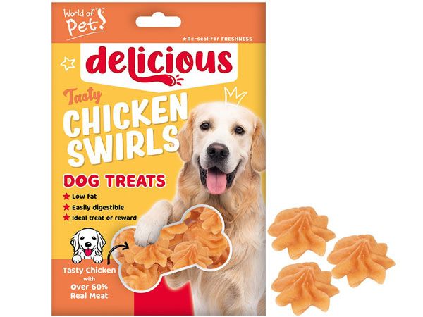 Wholesale Pet Treats | Delicious Chicken Swirls