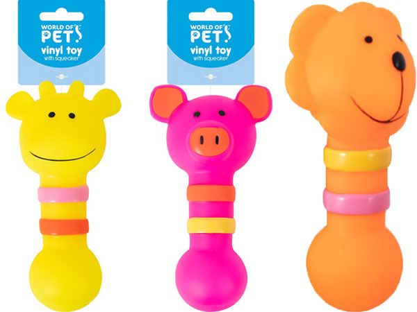 Wholesale Pet Toys | Squeaky Animal Baton