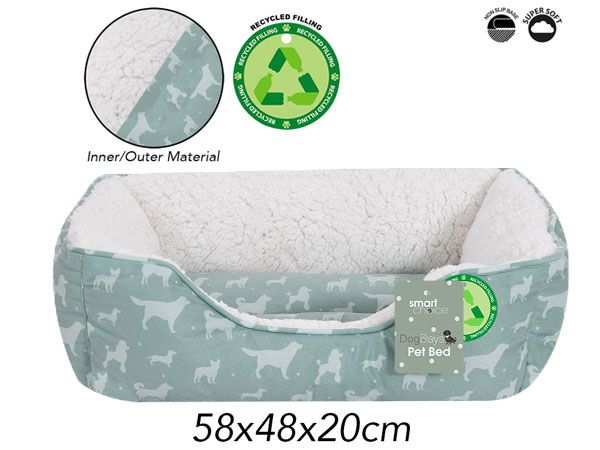 Sweet Dreams Dog Print Pet Bed - Medium/Large | WP1541