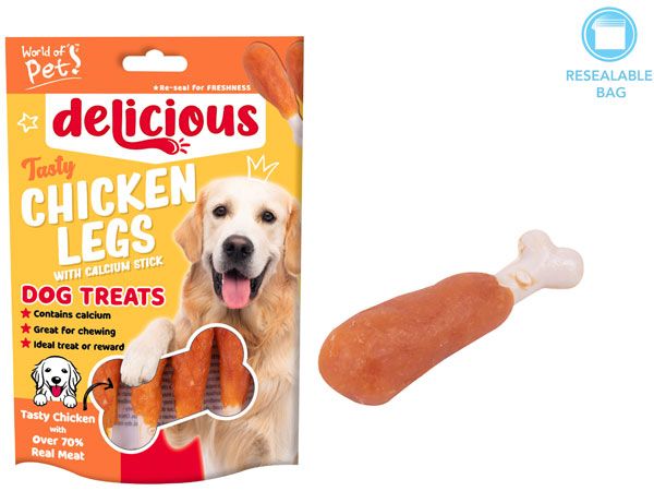 Wholesale Dog Treats | Chicken Legs With Calcium