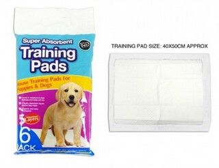 World Of Pets - 6pk Puppy Training Pads