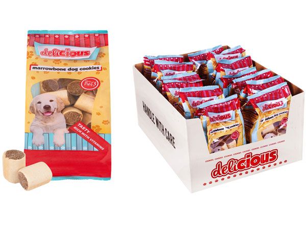 60x World Of Pets - Delicious Marrowbone Dog Cookies...BULK BUY SPECIAL