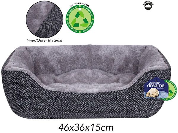 Sweet Dreams Premium Patterned Pet Bed - Small | WP978