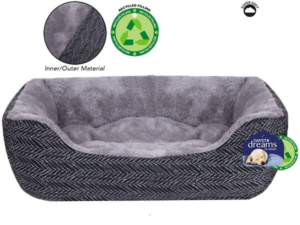 Sweet Dreams Premium Patterned Pet Bed - Large | WP980