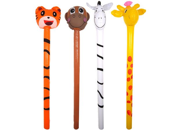 Inflatable 118cm Jungle Stick, Assorted Picked At Random | X99314