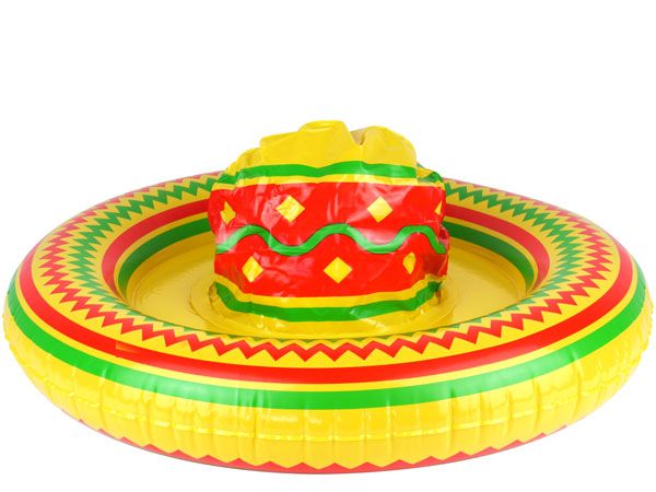 Inflatable Mexican Sombrero, 53cm