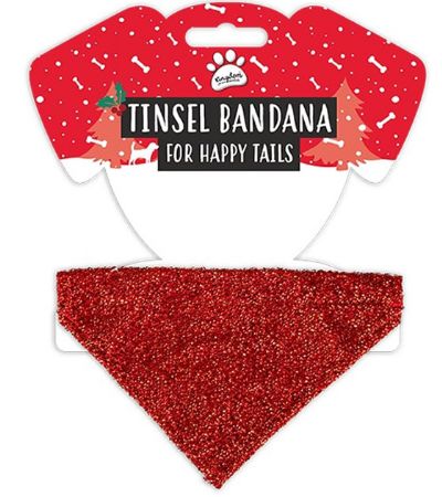 Kingdom Christmas - Pet Tinsel Bandana | XMA8785