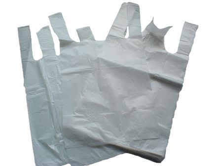 100pk Large  Carrier Bags 12x19x23