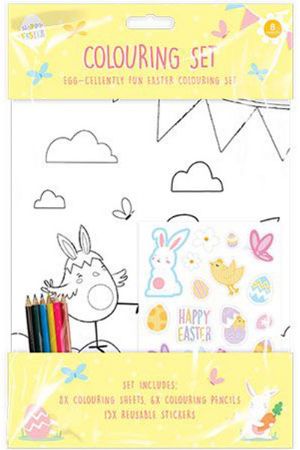 Happy Easter Colouring Set | EAS4774