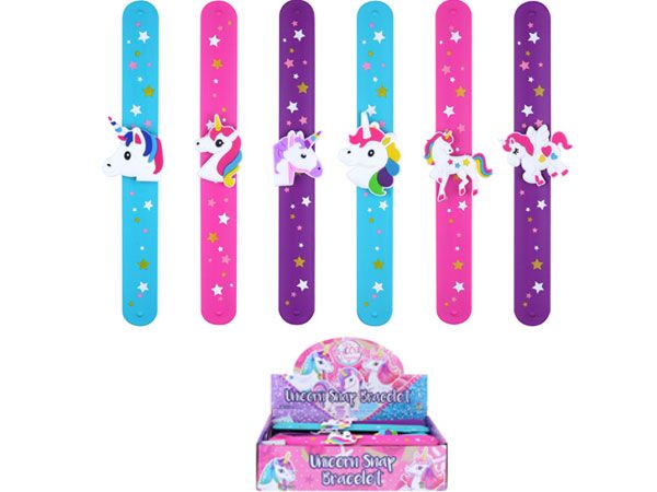 Wholesale Unicorn Snap Bracelets | Pocket Money Toys