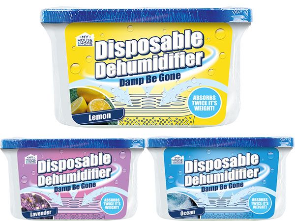 Damp Be Gone Disposable Dehumidifier, Assorted Picked At Random