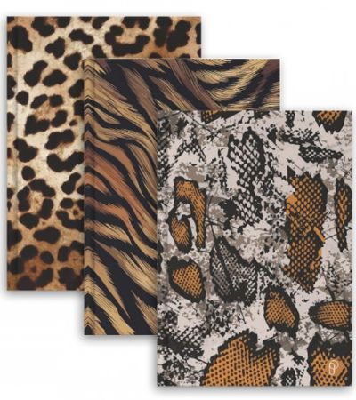 12x A5 Hardback Note Book - Wild Designs, by U. Stationery