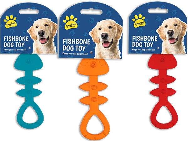 Fish Bone Dog Toy | Wholesale Dog Toys | Bulk Buy