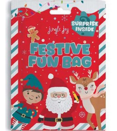 Jingle Joy Festive Christmas Fun Surprise Bag | R01-1453-A