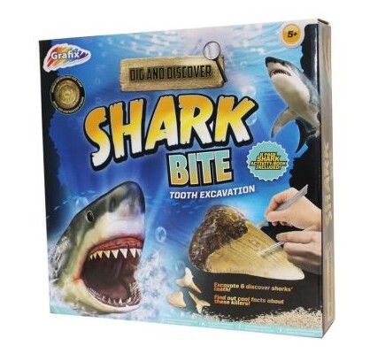 Grafix Dig And Discover Shark Bite Tooth Kit